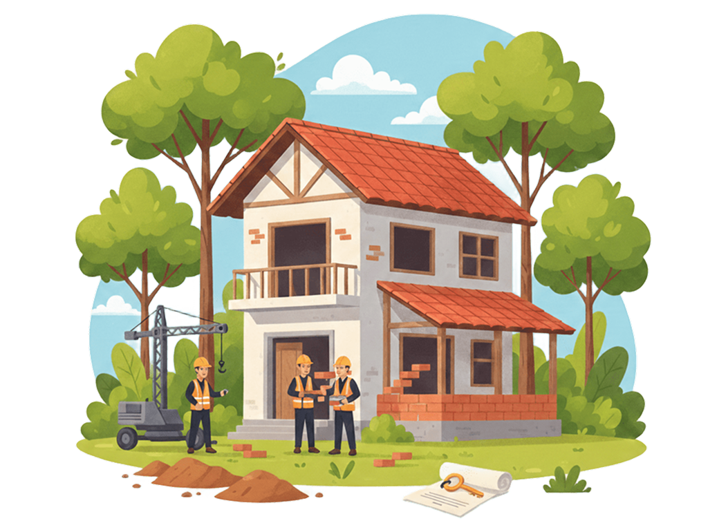 Construcción de vivienda